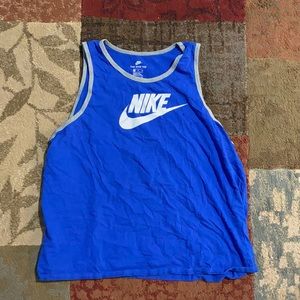 Blue Nike Tank